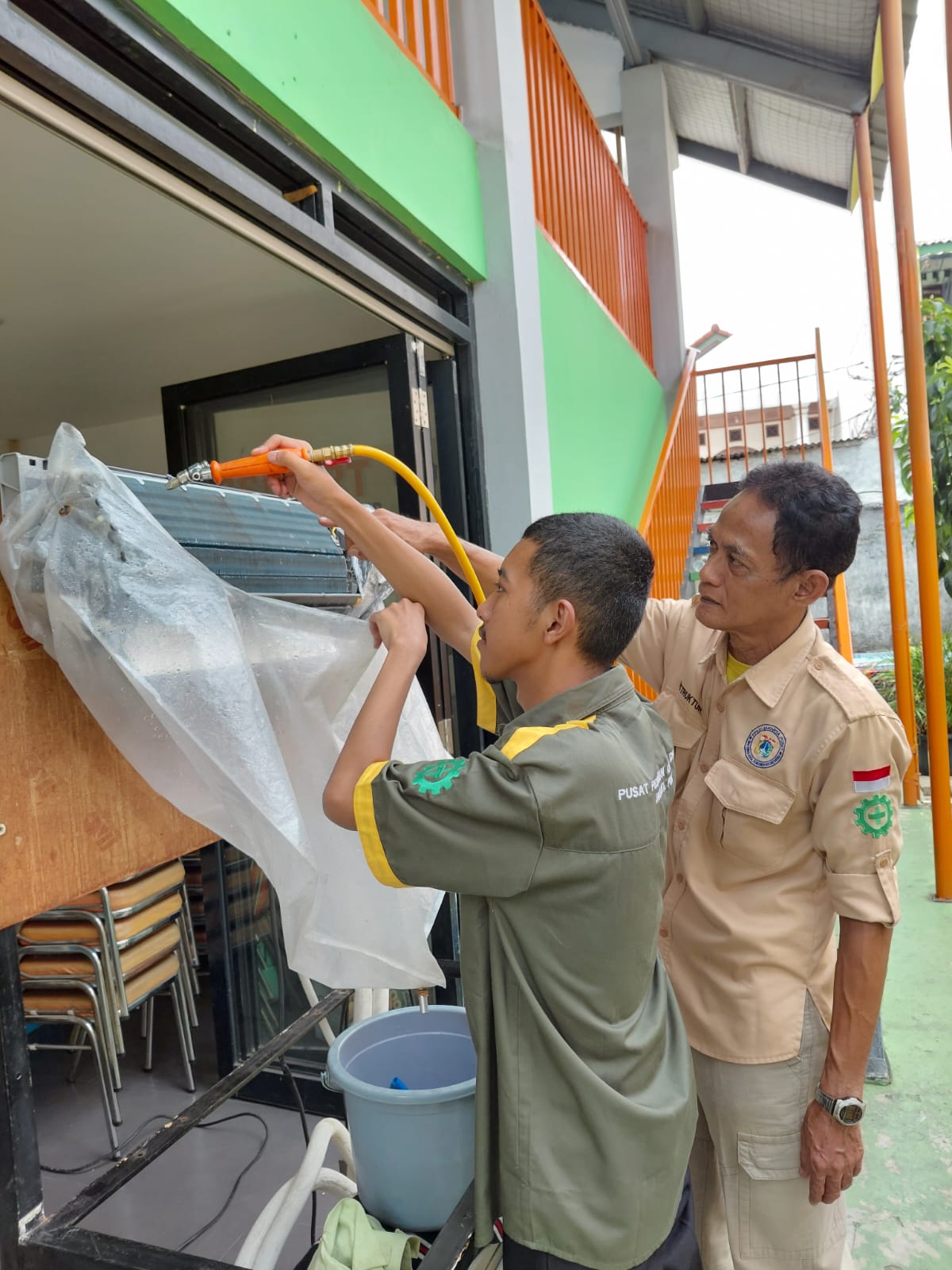 PPKD Jakarta Pusat Gelar Pelatihan MTU Teknik Pendingin Residensial di Kelurahan Galur